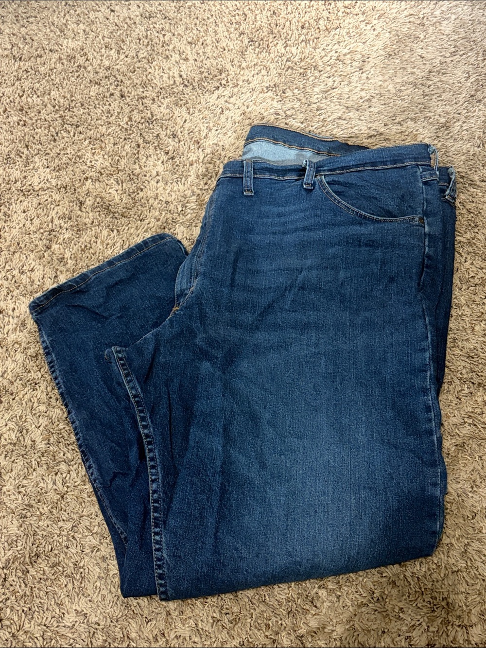 Wrangler 48x30 denim jeans